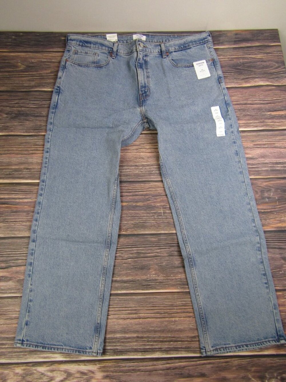 Denizen Levi's NEW NWT Mens 285 Relaxed 42x30 Light Blue Denim Jeans Straight